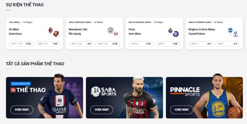 Cá độ thể Thao